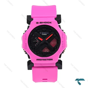ساعت کاسیو جیشاک GA2300 صورتی صفحه مشکی G-Shock-6293-L