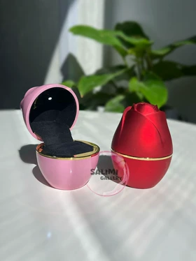 جعبه انگشتر رز چراغدار