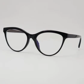 عینک آفتابی زنانه و مردانه بلوکات Anti Blue Light 28025 مناسب کار با کامپیوتر و موبایل (فریم مشکی عدسی بی رنگ)