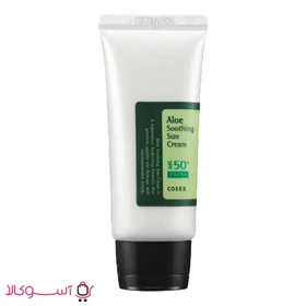 کرم ضد آفتاب بی رنگ کوزارکس مدل آلوئه ورا حجم 50 میل