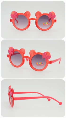 عینک آفتابی بچگانه طرح میکی ماوس با شیشه‌های ضد اشعه UV