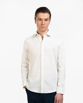 پیراهن مردانه ساده فلورا کد 1671