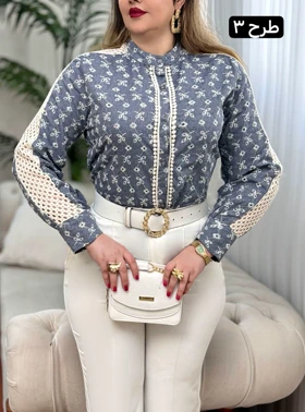 شومیز سوزندوزی میگل 3037
