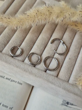 پیرسینگ حلقه گوش ساده