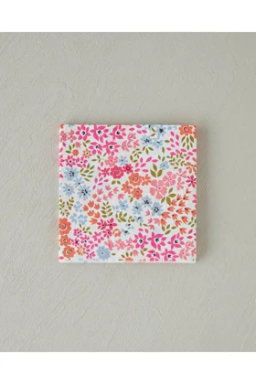 دستمال سفره کاغذی English Home مدل Colorful Blooms - نارنجی