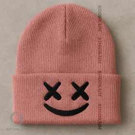 کلاه بافت طرح MARSHMALLOW