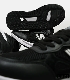کفش کتانی مردانه مشکی NEW BALANCE yg niubailun