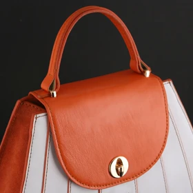 کیف دوشی و دستی زنانه چرم یلسان مدل آتریسا کد 074-BS