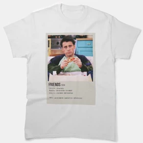 تیشرت سریال فرندز طرح پیتزا جویی friends کد 106455