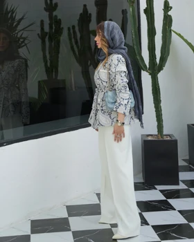 مانتو ژاکارد نخ پنبه
