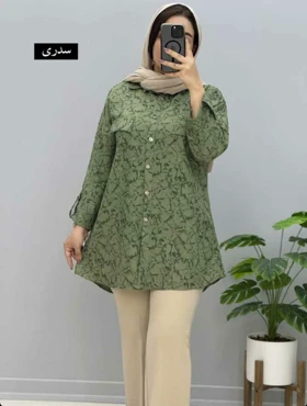 شومیز مانتویی گیسو