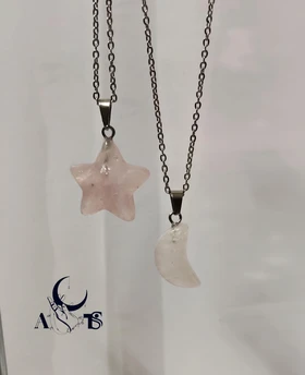 گردنبند ماه ستاره سنگی