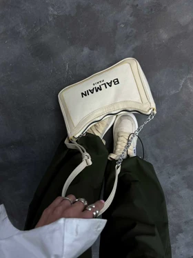 کیف 2 رنگ BALMAIN
