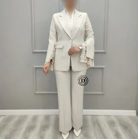 کت و شلوار توردار پریسان 579