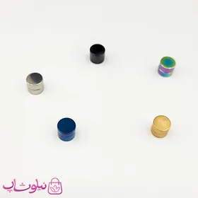 گوشواره مگنتی پسرانه مدل دایره استیل