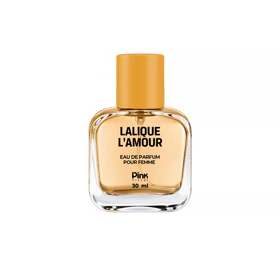 عطر جیبی زنانه پینک ویژوآل مدل Lalique LAmour حجم 30 میلی لیتر - ویژه
