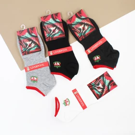 پک 4 عددی جوراب مچی مردانه لیورپول 4841