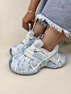 کتانی زنانه بالنسیا گا اسپایدر balenciaga spider کد 1242