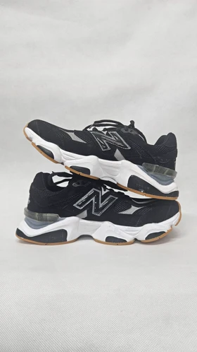 کفش کتانی نیوبالانس 9060 مشکی سفید مردانه new balance کد 281654