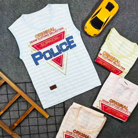 تاپ پسرانه چاپ POLICE