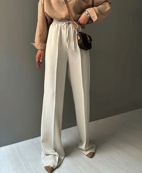 شلوار لینن نچرال