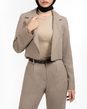 ست کراپ کت و شلوار زنانه کد L0501