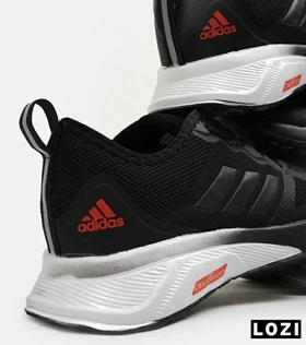 کفش کتانی مردانه و زنانه مشکی قرمز نارنجی ADIDAS climacool