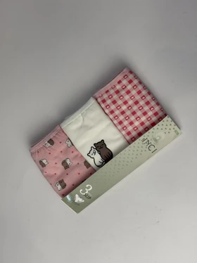 پک 3 تایی شورت زنانه نخ پنبه‌اینچی