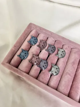 انگشتر گربه شب تاب