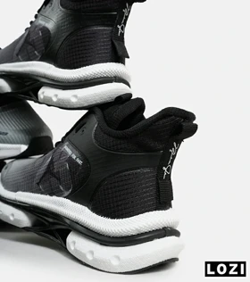 کتانی ساق‌دار مردانه مشکی سفید Nike air jordan 23
