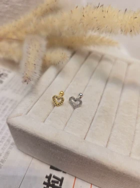 پیرسینگ گوش قلب