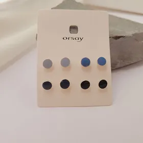 پک گوشواره 4تایی تم آبی