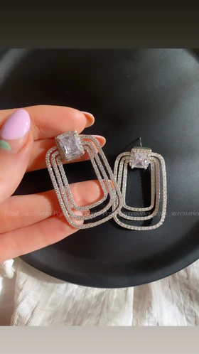 گوشواره جواهری