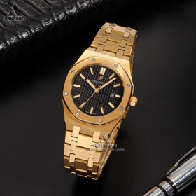 ساعت زنانه‌ای پی طلایی Audemars Piguet Royal Oak GK58