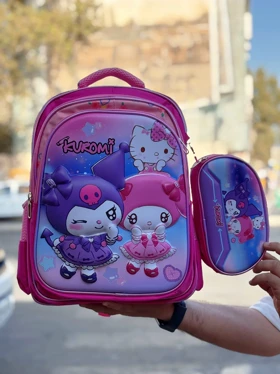 کوله پشتی کرومی سه تیکه