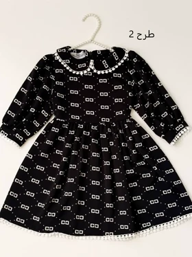 3165-پیراهن بچگانه پاریس