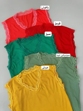 تاپ کبریتی با نوارای دانتل کد 5006