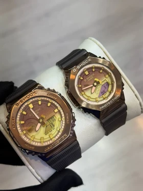 ساعت جی شاک زنانه GM-S2100 قهوه ای