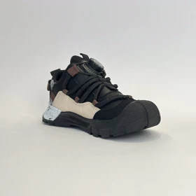 کفش بچگانه جیپ مشکی کرم بند دیسکی JEEP کد M9