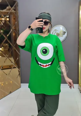 تیشرت لانگ انیمیشنی