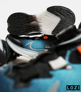 کفش کتانی مردانه و زنانه مشکی صابونی NIKE RUNNING DISK PRO مدل 5612