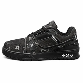 کفش کتانی مردانه مدل ونس لوی ویتون مشکی تمام Vans Louis Vuitton