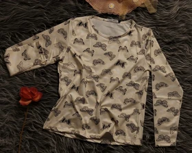 بلوز ورزشی کشی زنانه کد 403028