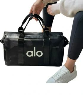 ساک ورزشی توری آلو alo مدل 0305 (مشکی)