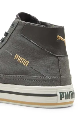 کفش کتانی بلند مردانه خاکستری Court Classic Vulc Mid