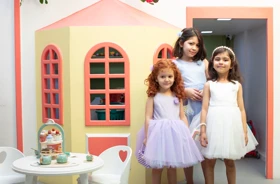 پیراهن تور سفید