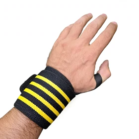 مچ بند بدنسازی وارداتی GORILLA زرد