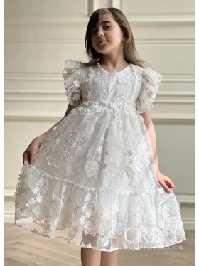 پیراهن تور دو طبقه