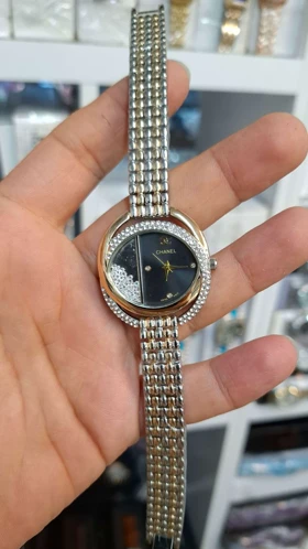 ساعت مچی زنانه چنل Chanel موتور کوارتز باکیفیت و طراحی زیبا