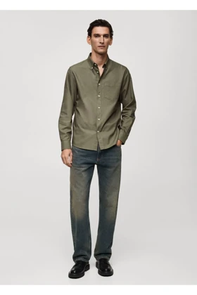 پیراهن مردانه mango-man